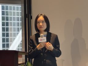 沈昱稱現時AI應用只屬初期階段，資本開支是否過度需更長時間觀察。（趙嘉駿攝）