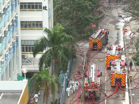 宏福苑五級火｜房屋局緊急維修承建商完成相關鞏固工程