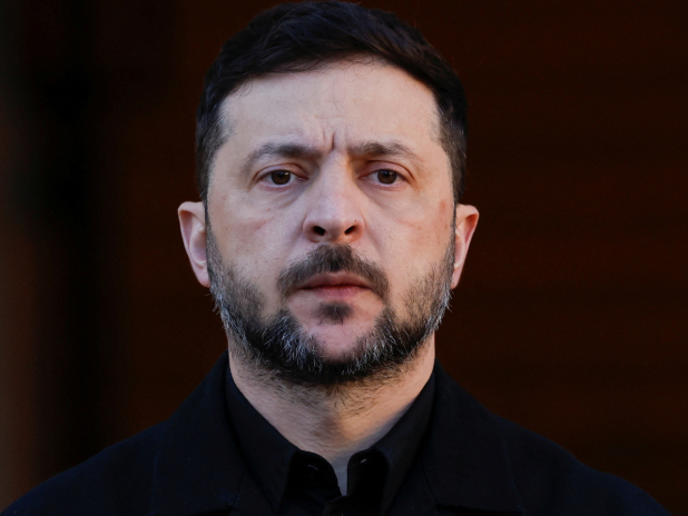 澤連斯基稱，俄羅斯必須在實現真正的和平與安全保障方面展現出與烏方相同的意願。(路透社資料圖片)