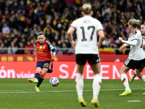 Spain overpower Germany to win women's Nations League