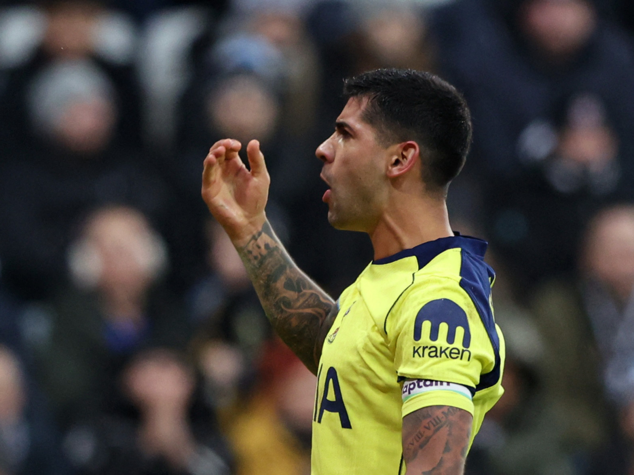 Romero's late-game heroics helped rescue a point for Spurs at St. James' Park. Photo: Reuters