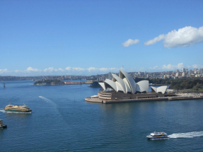 澳洲第3季經濟按季增長0.4%，低於預期。（港台圖片）