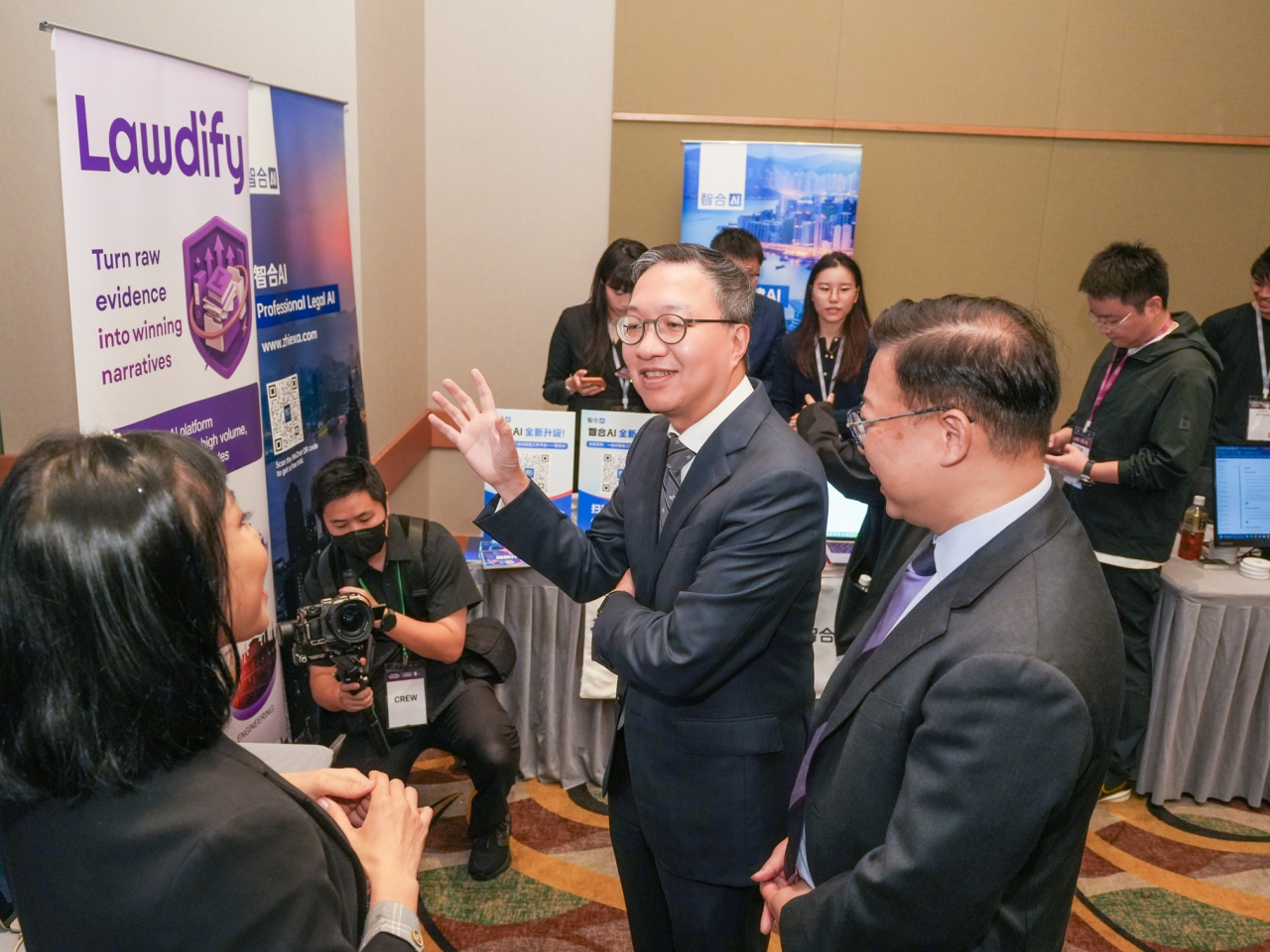 林定國表示，活動邀請不同業界領袖分享 AI與法律科技在實務中的應用案例、治理架構、變革管理與技能轉型策略。（林定國社交網站圖片）