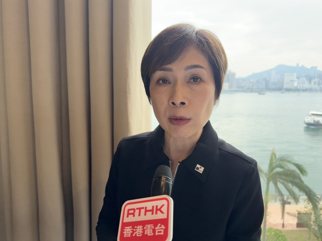 劉佩玲指出，涉事工程公司結業亦不會影響第三者責任保險的保障。（趙嘉駿攝）