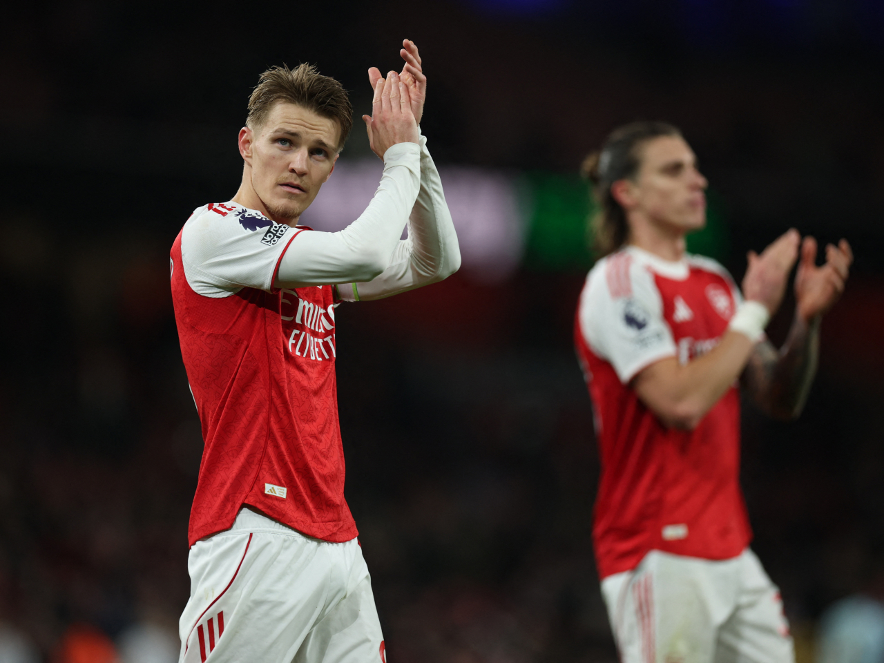 阿仙奴輕取賓福特繼續排榜首。（路透社）