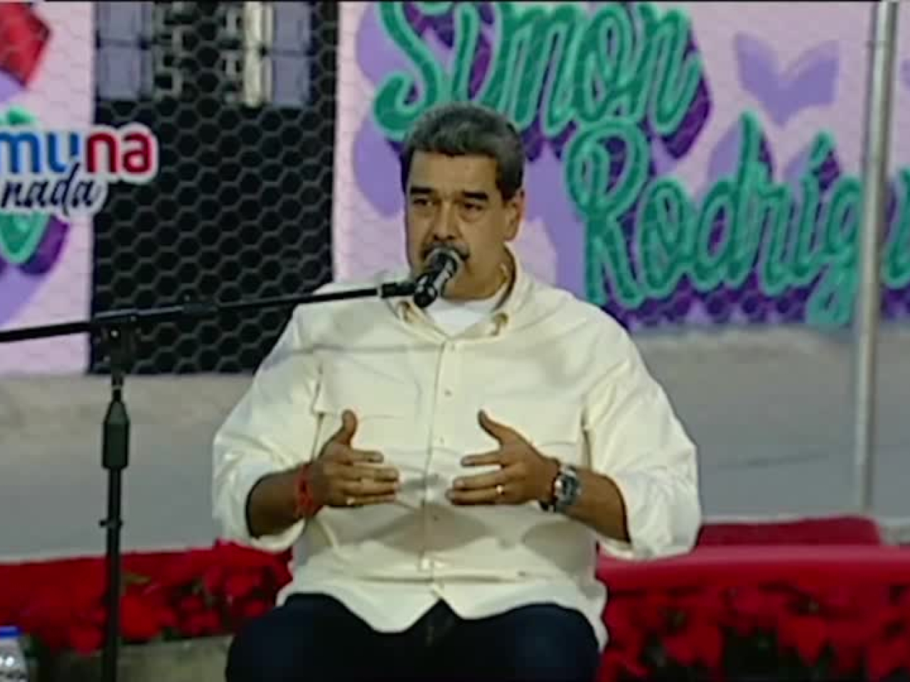 馬杜羅證實，最近同美國總統特朗普通電話。（路透社資料圖片）