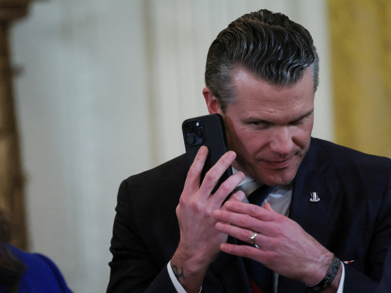 Pete Hegseth reportedly revealed the timing of strikes on Yemen's Huthi rebels hours before they happened and information on aircraft and missiles involved. File photo: Reuters