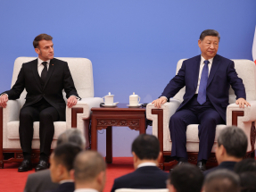 習近平與馬克龍會談　強調保護主義將惡化國際貿易環境