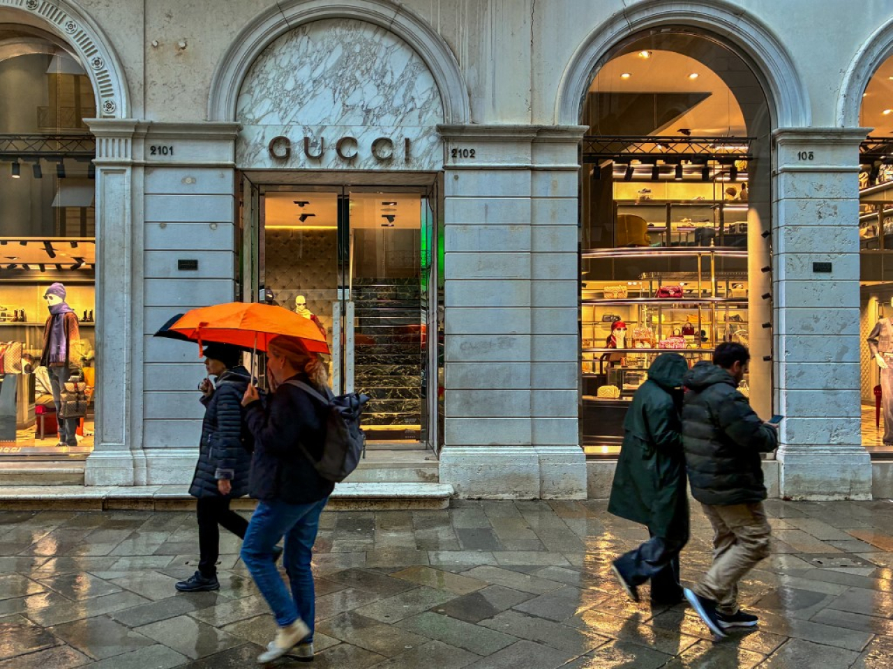 Gucci is among the top luxury brands that are said to have exploited Chinese workers under exploitative conditions in Italian workshops. File photo: AFP