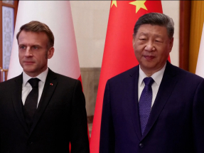 習近平於北京會見馬克龍　冀中法拓展合作空間