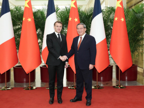 李強稱中方願努力鞏固政治互信　馬克龍指中國科技創新迅速發展