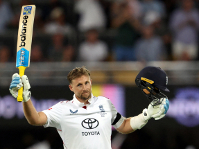 Root&#039;s latest career milestone was twelve years in the making. Photo: Reuters