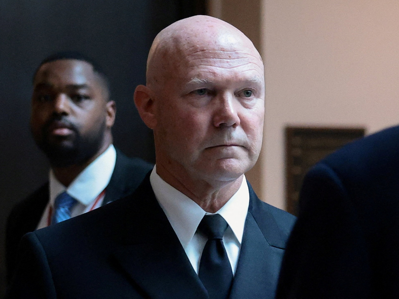 US Navy Admiral Frank Bradley reportedly told a classified briefing that US Defense Secretary Pete Hegseth did not issue a "kill them all" order. Photo: Reuters