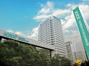 首爾綜合指數收報4100點，升71點，升幅1.78%。本周累計升4.4%。（交易所圖片）