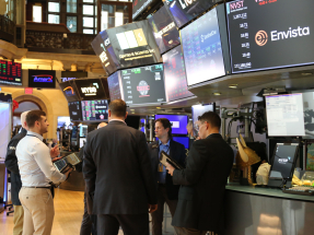 道瓊斯指數較早時報47986點，升135點，升幅0.28%。（新華社資料圖片）