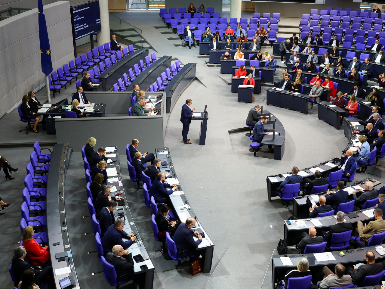 德國聯邦議院通過一項新的兵役方案。（路透社）