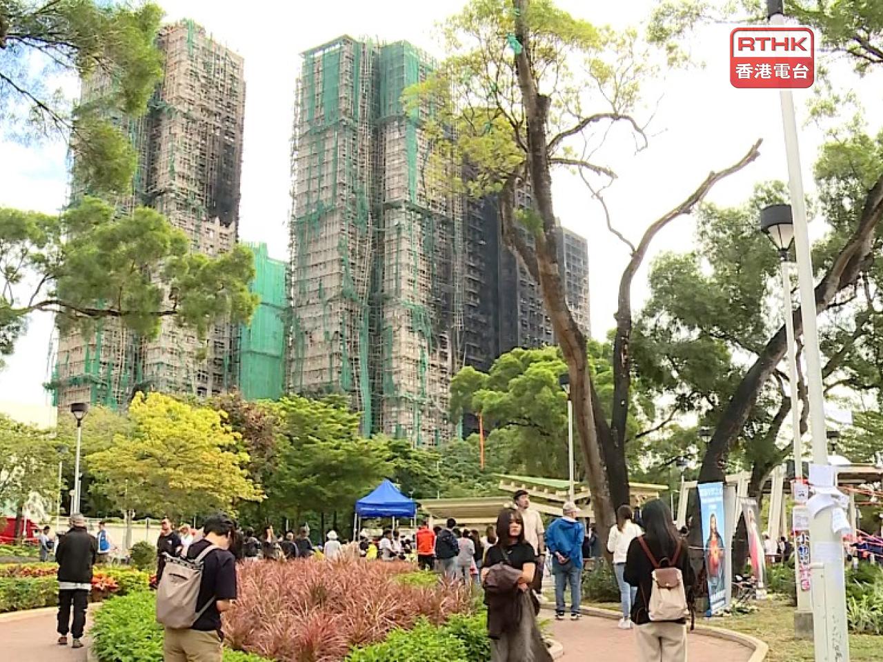 丘應樺表示，宏福苑火災令每一名巿民感到極度悲痛和心碎。（港台圖片）