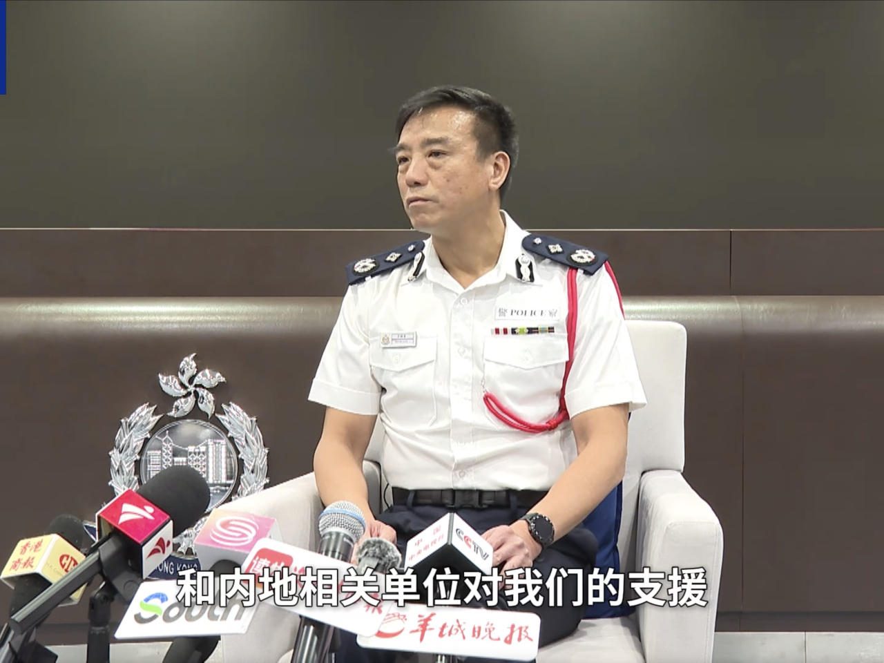 呂錦豪接受採訪。（央視新聞截圖）