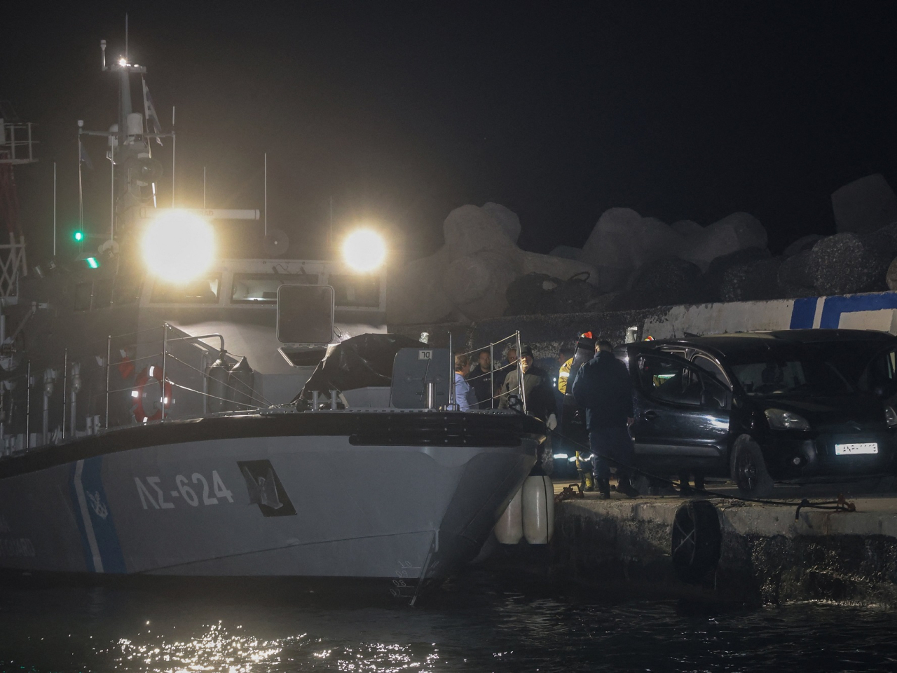 希臘當局仍在調查事故原因。（路透社）