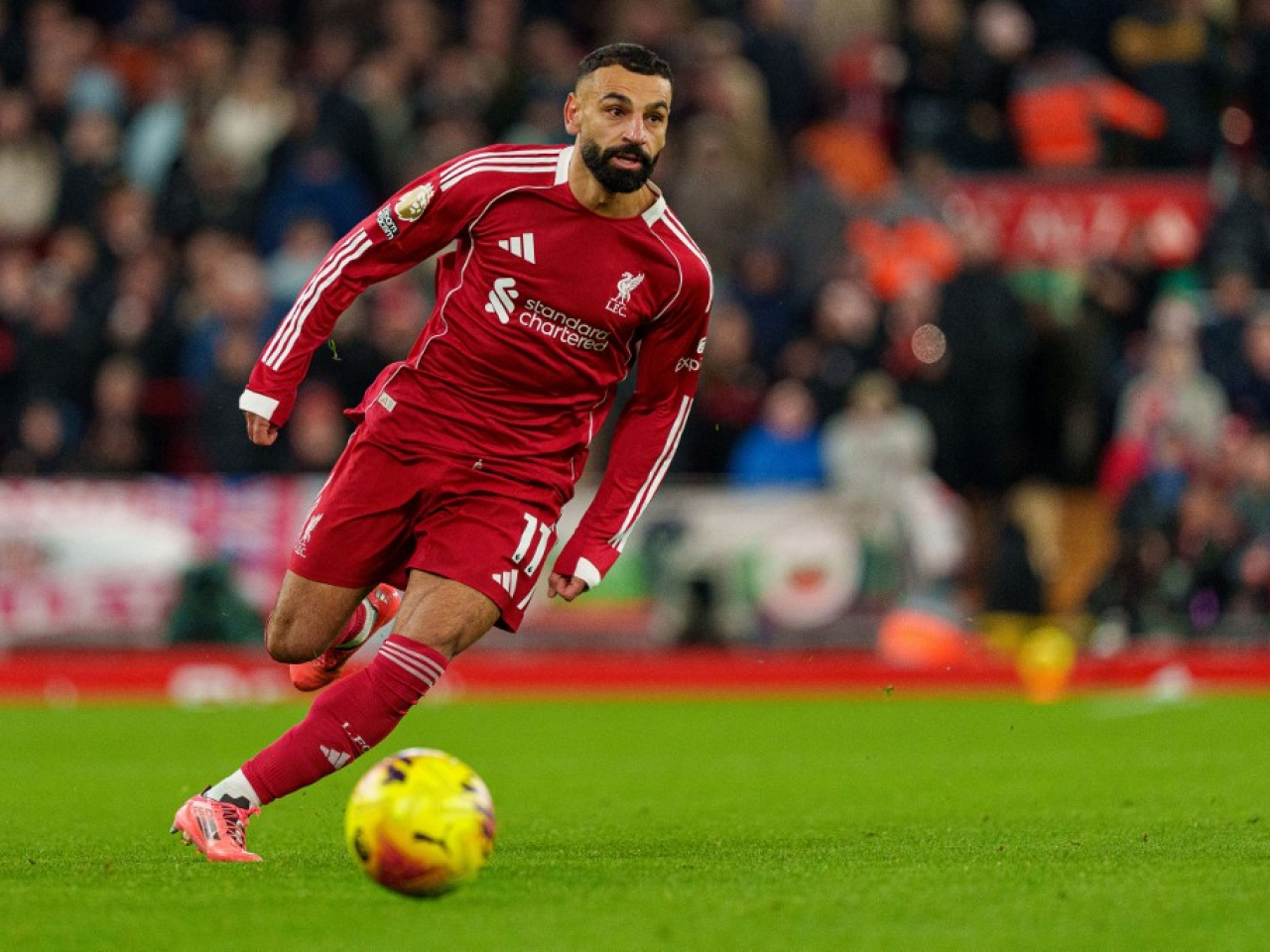 "I had a good relationship with the manager, and all of a sudden we don't have any relationship," Salah said. File photo: AFP