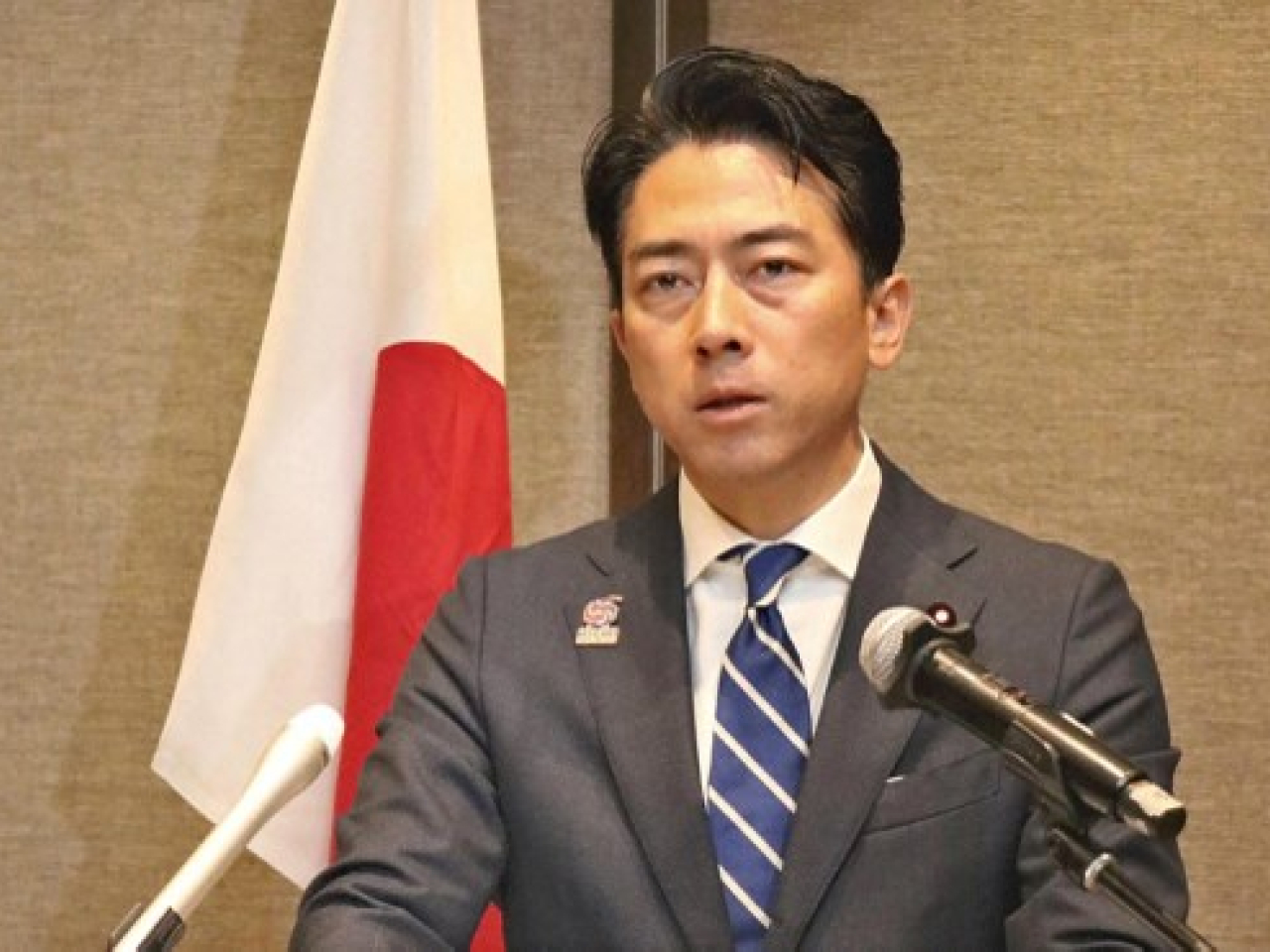 小泉進次郎表示，日方已向中方提出強烈抗議，敦促中方採取措施避免事件再次發生。（法新社資料圖片）