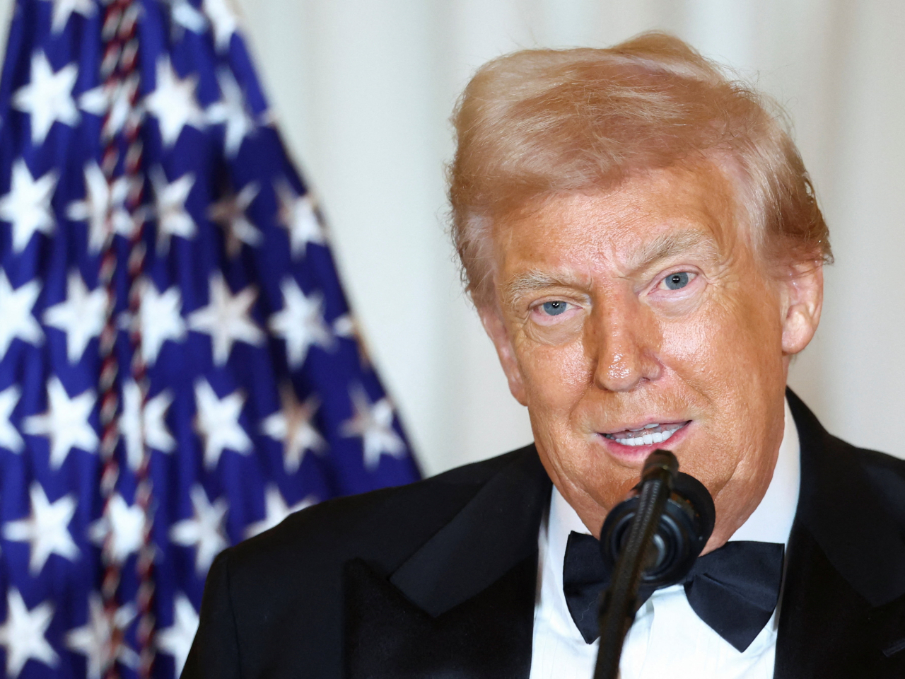 特朗普簽署行政命令，要求成立食品供應鏈安全工作組，負責調查價格壟斷、反競爭行為。（路透社資料圖片）