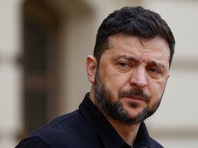 澤連斯基表示，美烏就兩國下一步會談的安排達成共識。（路透社資料圖片）