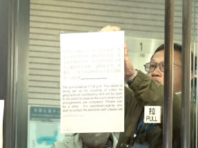 Voting closes, counting begins