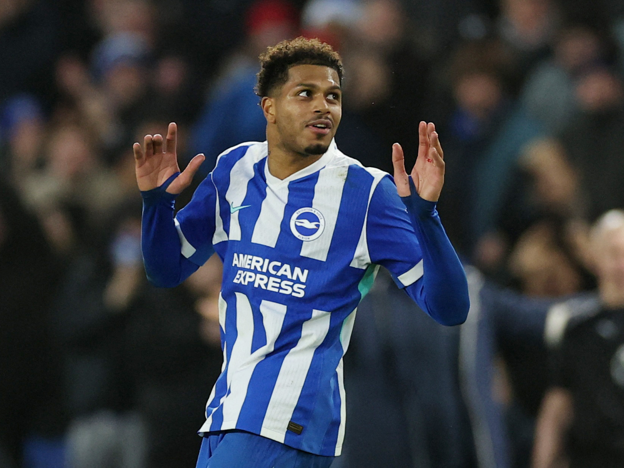 凱達為白禮頓最終在主場搶返1分。(路透社)