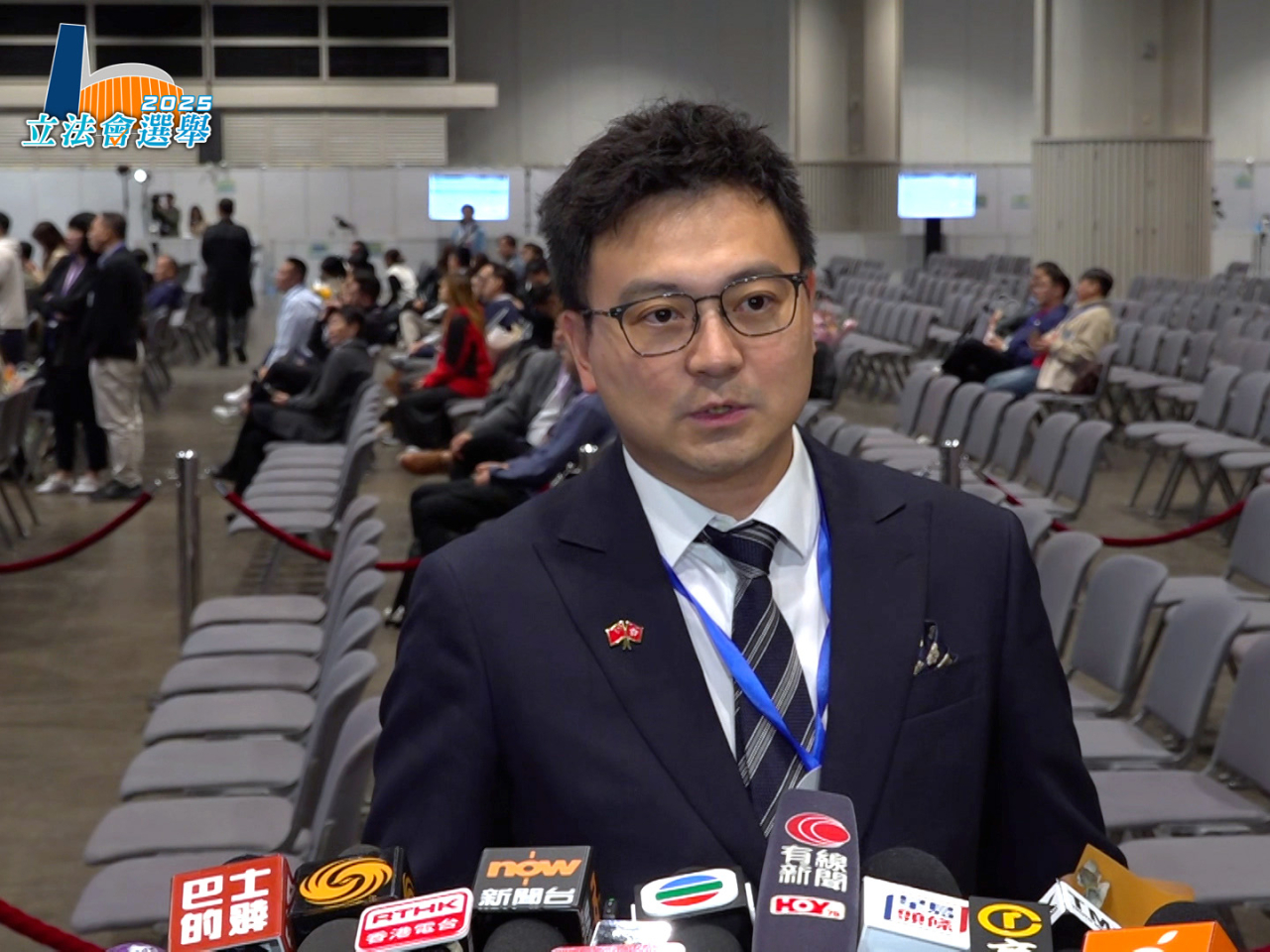 梁進指有時外界未必真正了解業界所需，溝通工作會在優先位置。（戴偉棠攝）