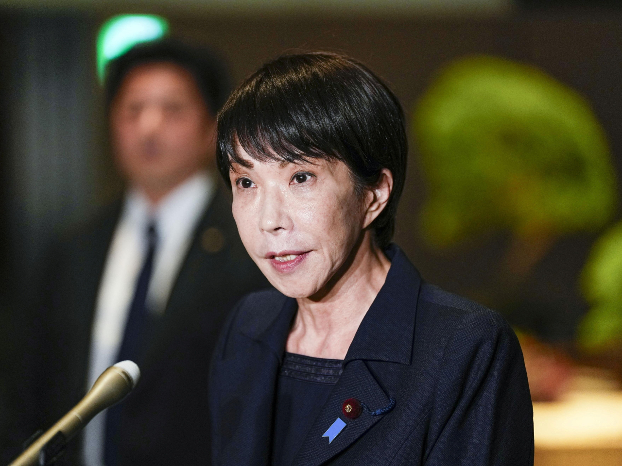 高市早苗表示，已經下達指示，要求向國民提供有關海嘯和避難的資訊。（路透社）