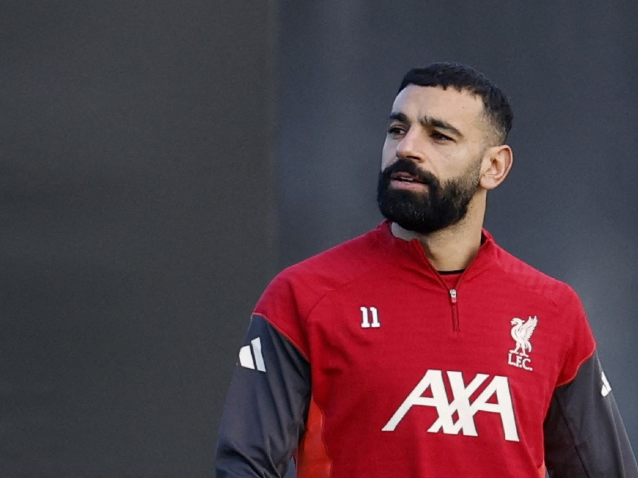 After training with the squad, Mo Salah was told he would not be travelling to Milan with them. Photo: Reuters