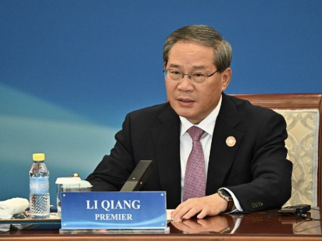 Premier Li Qiang calls on countries to bolster international innovation cooperation, and jointly nurture and expand new growth drivers. Photo: AFP