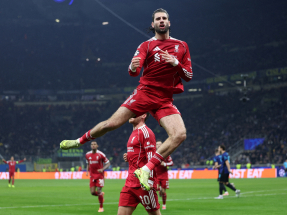 Dominik Szoboszlai&#039;s late heroics gave Liverpool life in a largely subdued match at the San Siro. Photo: Reuters