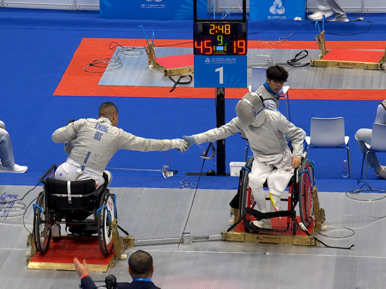 港隊最終贏45：19晉級