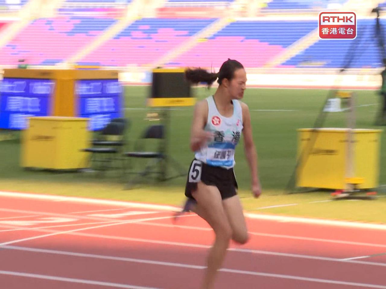 Yam Kwok-fan has won a silver medal, a day after coming second in the 100 metres. File photo: RTHK