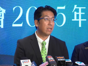 候任工業界議員黃永威稱上任工作包括就預算案聽取業界意見