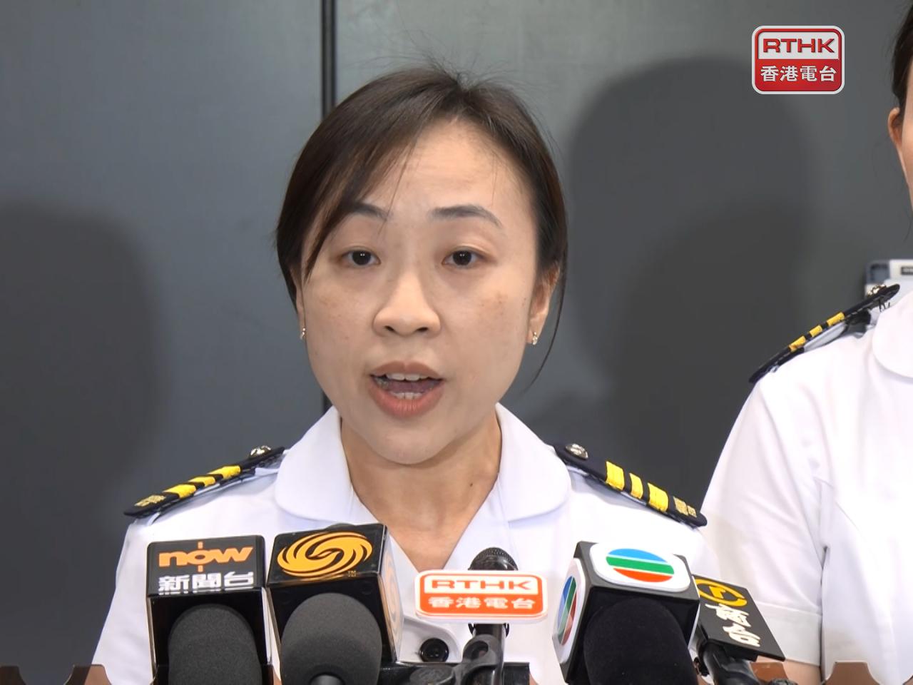 羅佩君說，今次行動策劃了數個月，涉案新鮮糧食店以大約每公斤300元的新鮮牛肉市價，出售這批冷藏牛肉，形容是牟取暴利。（鍾家銘攝）