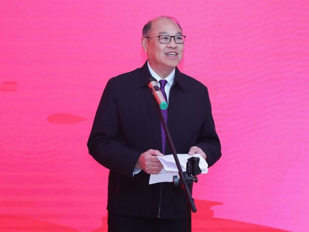 林大輝表示，基地通過課程設計和多元活動，讓師生進一步了解中華文化，國家在現代百年的奮鬥，以及新時代的輝煌成就。（理大提供）