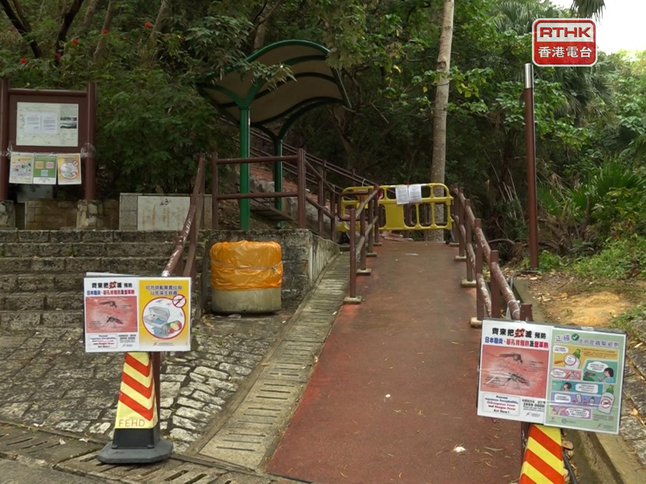 本港累計11宗本地個案，連同這宗新增個案，共有6宗個案的患者曾到訪青衣自然徑一帶。（陳感恩攝）