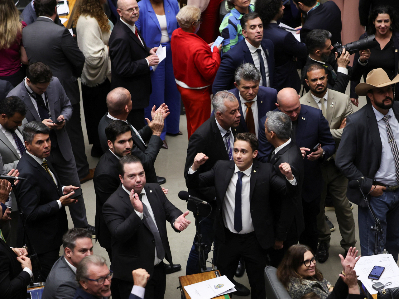 After passing Brazil's lower house, the bill still requires Senate approval. Photo: Reuters