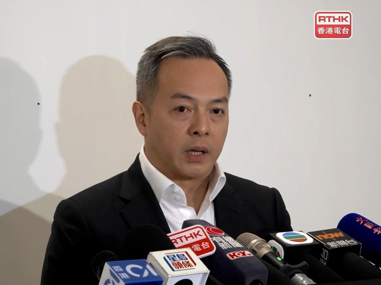 周一鳴說將向死因裁判官提交報告，以決定是否召開死因研訊。（孔令輝攝）