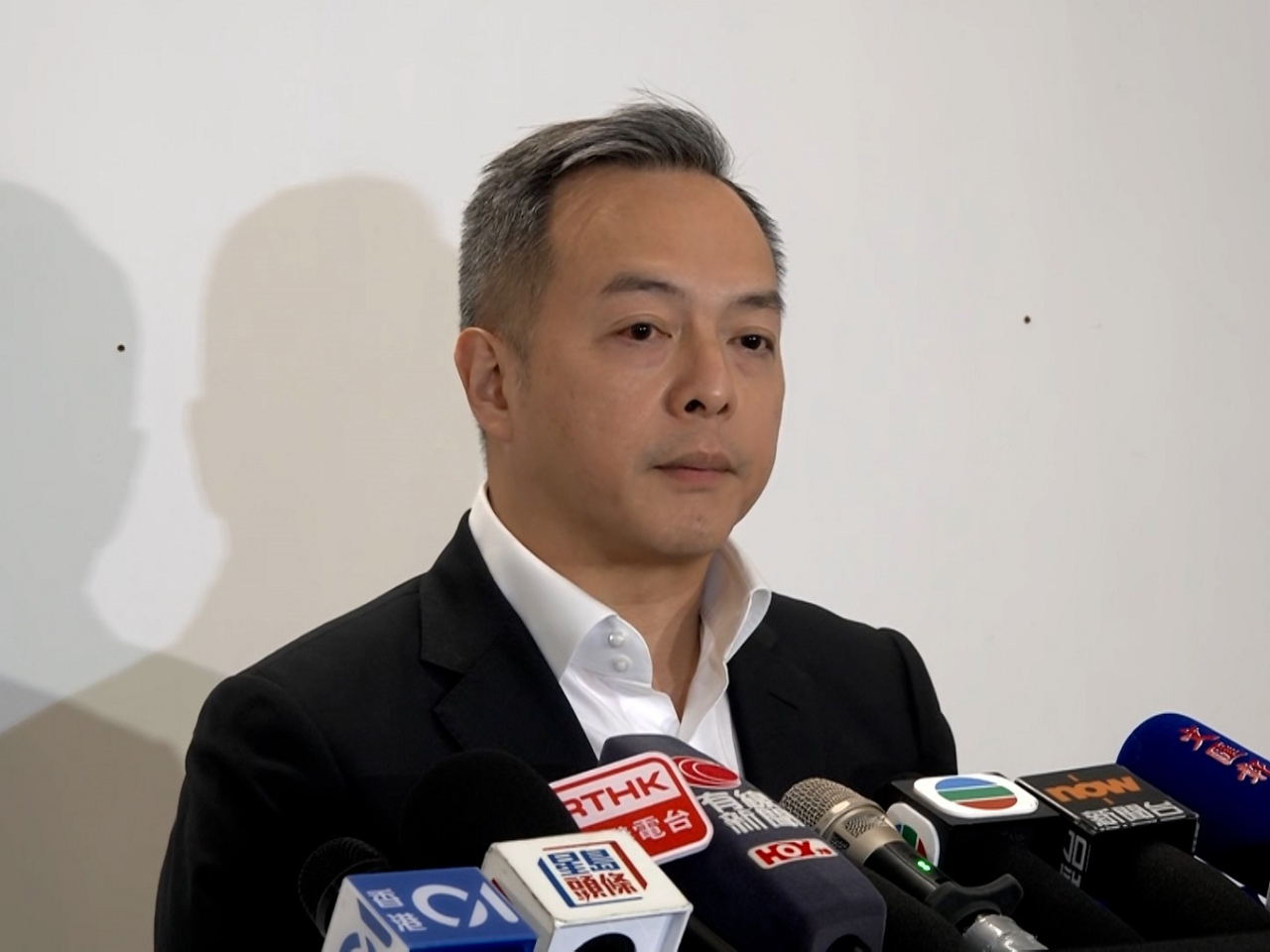 Police Commissioner Joe Chow said Senior Inspector Wong, 31, was a capable young officer who displayed great perseverance. Photo: RTHK