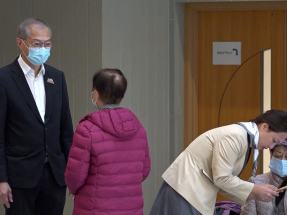 中醫醫院今起分階段投入服務　盧寵茂早上到場視察流程