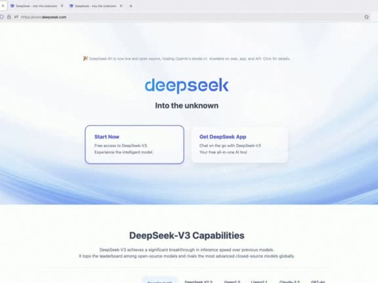 DeepSeek報指使用禁止向中國出口的Nvidia晶片。(路透社資料圖片)