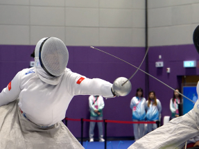 HK para fencer Alison Yu wins epee silver medal