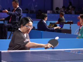 殘特奧會｜港隊兩代表乒乓球男單銅牌賽對戰