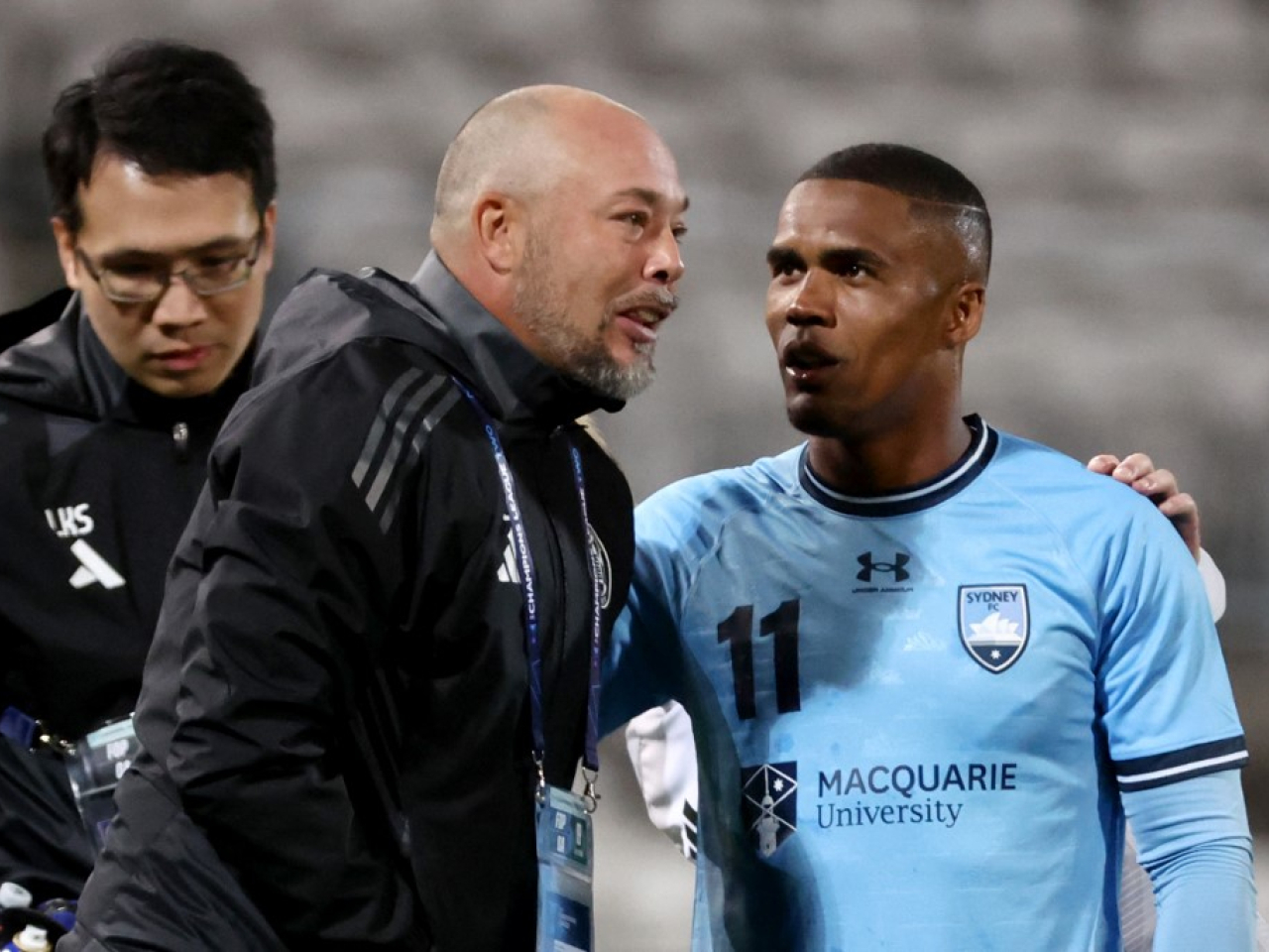 Roberto Losada, centre, will split his time between Eastern and the SAR. File photo: AFP
