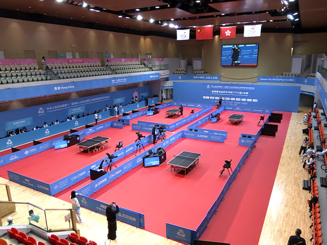 Hong Kong won four table tennis medals on Friday at the National Games for Persons with Disabilities.