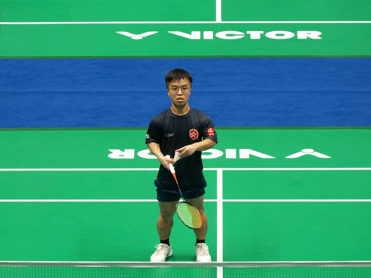 王鎮炎面對福建代表，同樣兩局取勝，晉身明日的四強賽。